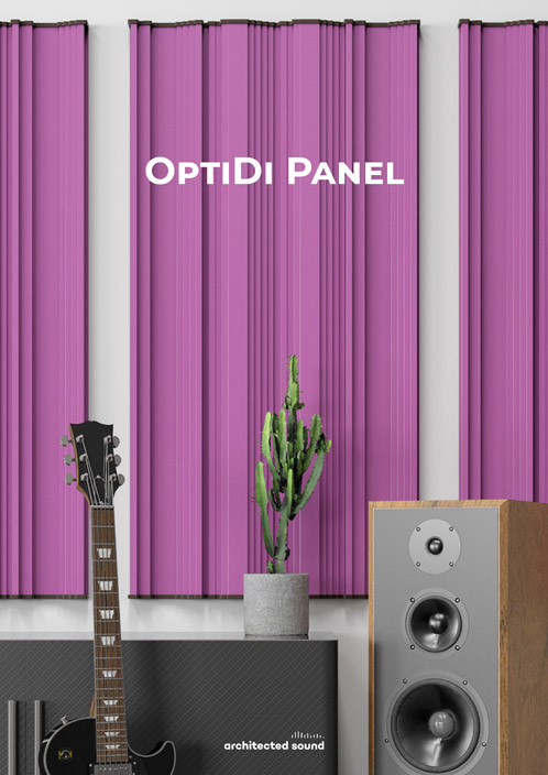 Miniatura okładki broszury panelu akustycznego OptiDi Panel