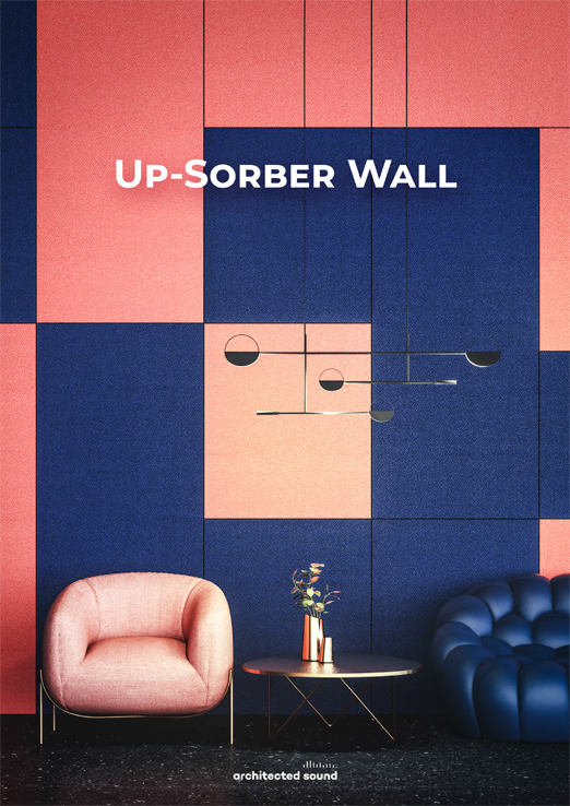 Architected Sound sound absorbing system Up-Sorber Wall - Thumbnail cover of brochure